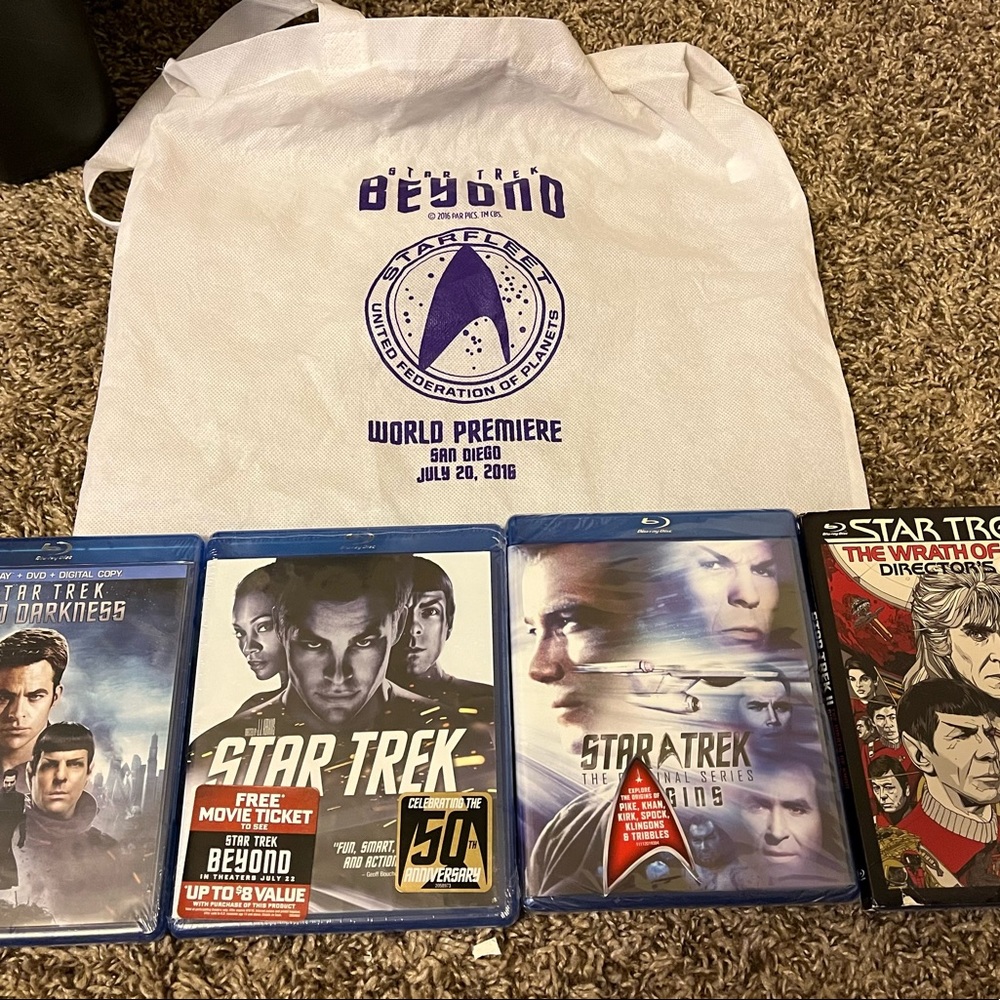 Collectors Star Track DVD’s